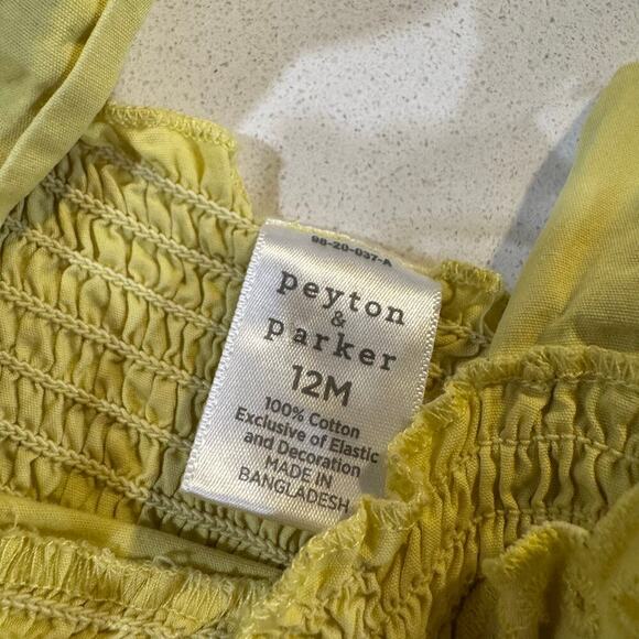 Peyton & Parker Baby Girl 12M Bodysuit 100% Cotton - Picture 3 of 4